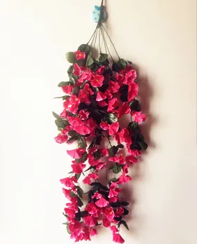 Pranešk apie netikrą Laikiklis Augalų Petunijos Rotangai (rattans) Trimitas Gėlių Vynuogių Morning Glory Vestuvių Dirbtinės Gėlės, Dekoratyvinės Sienų