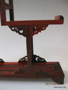 Kinijos suanzhi medžio drožė įdėti mažų retenybė stovas/lentyna ar ekranas