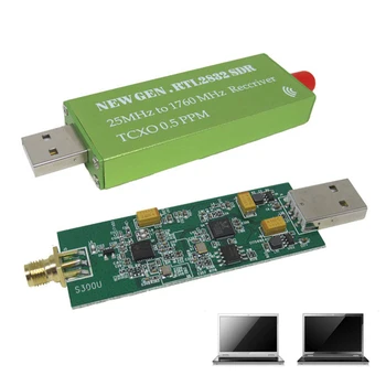 USB Adapteris RTL-SDR RTL2832U + R820T2 w/ 1PPM TCXO Imtuvas Stick Imtuvas Generatorius