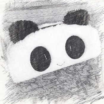 Mielas Panda Pliušinis Pieštuko Atveju, Mokyklinės Prekės, Raštinės Reikmenys Kūrybos Animacinių Filmų Gyvūnų Daugiafunkcį Maišelį Merginos Kawaii Pen Dovanų Dėžutė