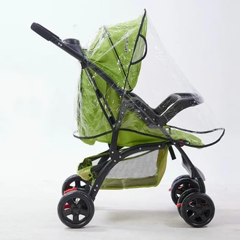 Nuostabi Kūdikio Vežimėlis Lietaus Apima Vėjo Ir Dulkių, Paltai Universali Vandeniui Baby Automobilių Shield Rateliais Vežimėliais Priedai
