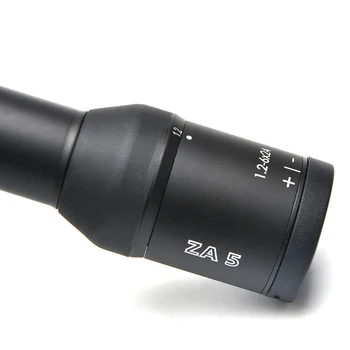 MINOX HD ZA5I 1.2-6x24 IR Taktinis Riflescope Regos Akyse Šautuvas Apimtis AK47 AR15 M4 Caza Oxota Snaiperis Pavara, Oro Minkštas Šautuvas