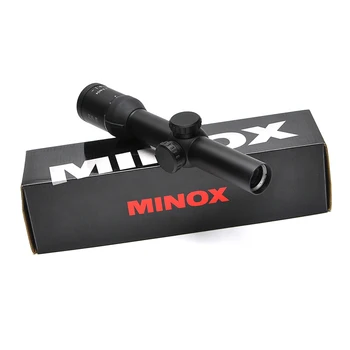 MINOX HD ZA5I 1.2-6x24 IR Taktinis Riflescope Regos Akyse Šautuvas Apimtis AK47 AR15 M4 Caza Oxota Snaiperis Pavara, Oro Minkštas Šautuvas