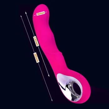 10 Greičio Moterų Masturbaciją, Vibratorius G-taško Orgazmas Trykšti Massager Sekso Žaislas AV Vibracija Stick