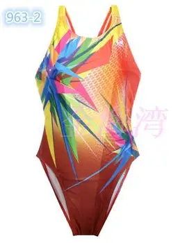 Nemokamas Pristatymas Yingfa maudymosi kostiumėliai, vienas gabalas trikampis maudymosi skaitmeninis bloknotas profesinės bathingsuits 930 s, m, l, xl, xxl moterims