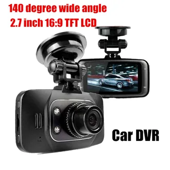 2,7 colio Automobilių DVR Transporto priemonės vaizdo Kamera, Vaizdo magnetofoną, automobilį kameros G-sensorius 140 laipsnių plataus kampo