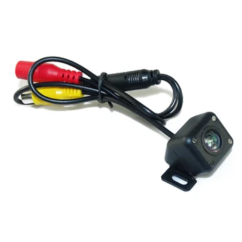Automobilių atsarginės kamera su 4 ir SPINDULIŲ naktinio matymo funkcija +belaidis imtuvas ir siųstuvas automobilio išoriniai Priedai universalus
