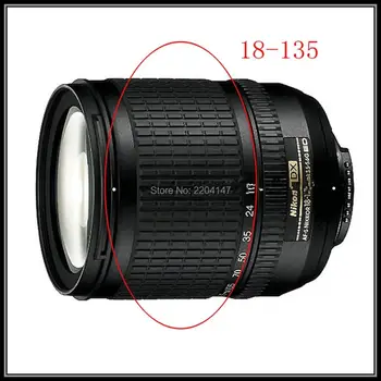 Super Kokybės NAUJO Objektyvo Zoom su šlapia Danga Gumos Nikon AF-S DX Zoom Nikkor 18-135 mm 18-135mm f/3.5-5.6 G IF-ED Remontas Dalis