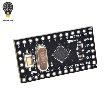 WAVGAT Pro Mini 168 Mini ATMEGA168 5V/16MHz Už Suderinamas Su Arduino Nano