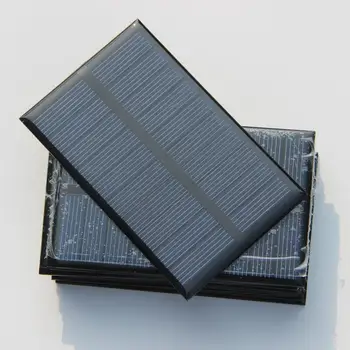 BUHESHUI 1.2 W 5V Saulės Elementų Polikristaliniai Saulės baterijų Modulis 