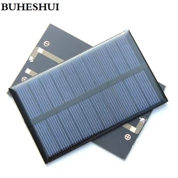 BUHESHUI 1.2 W 5V Saulės Elementų Polikristaliniai Saulės baterijų Modulis 