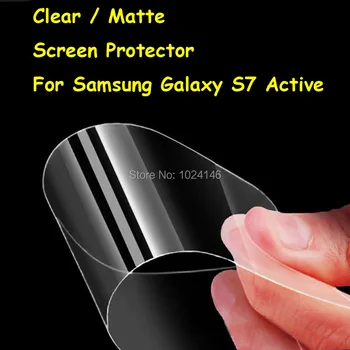 Naujas HD Išvalyti / Anti-Glare Matte Screen Protector For Samsung Galaxy S7 Aktyvus G891 Apsauginės Plėvelės Guard Su Skudurėliu