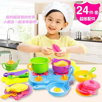 Kūdikių imitavimo žaislai, Vaikų mini virtuvė žaislų rinkinys mergaitę lėlės, žaislai, dirbtinės modeliavimas virtuvės žaislai vaikams