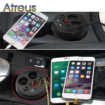 Atreus 3.1 Multi-funkcija automobilinis įkroviklis, Cigarečių Degiklio VW Golf 4 MK4 Mazda 6 cx-5 