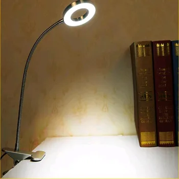 LED Stalo Lempa USB Šviesos 360 Laipsnių Vakarienę, Minkštas Metalas Arklių Tatoo & permanentinis Makiažas Brighting Įranga Tatuiruotė Priedai