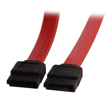 18 colių 6Gb/s SATA3 Serial ATA DUOMENŲ kabelis PC Kompiuteris, Nešiojamas SATA 3.0 SATAIII 6Gbps HDD Kietojo disko Disko / SSD - Raudona