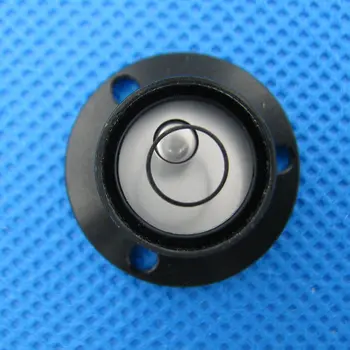 Dydis 25.8*11.5 mm Aliuminio gulsčiukas, Flanšai Vandens lygio indikatorius Mini burbulas lygis su Tvirtinimo Skylėmis, Tikslumo 30'/2mm
