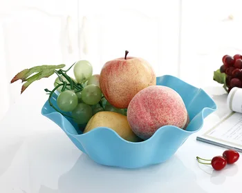 1PC 10inch naujų kūrybinių mados plastiko vaisių plokštė didmeninė Europos vaisių patiekalas formos plastikinių gėlių, vaisių užkandžiai J0771
