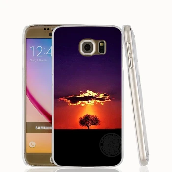 HAMEINUO Saulėtekio & Saulėlydžio mobilųjį telefoną padengti Samsung Galaxy S7 krašto PLIUS S8 S6 S5 S4 S3 MINI