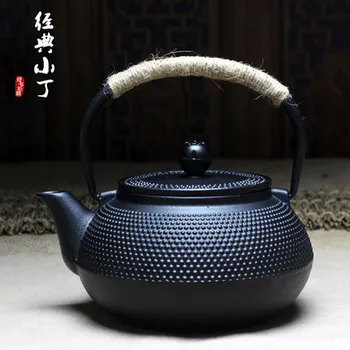 900ml ketaus arbatinukas Kung Fu Arbatos Sveikatos Ketaus Puodą Virti Arbatos ketaus Virdulys ketaus Arbatinukas Oksiduoti Nepadengtas Nemokamas Pristatymas