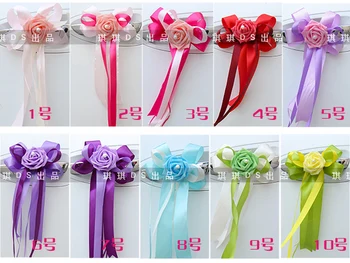 Custom 10 stilius Vedęs švęsti prekių įrengti automobilių plūdės dekoruoti vestuvių automobilių apdailos vestuvių gėlės