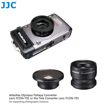 JJC 40.5 mm Filtro Sriegis Objektyvo Adapterio Žiedas Vamzdelis Olympus Tough TG-1 IR TG-2 TG-3 TG-4 vaizdo Kamera FCON-T01 TCON-T01 Pakeičia CLA-T01