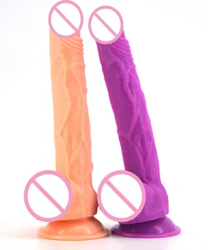 AUKŠČIAUSIOS kokybės didžiulis storas tikroviškas dildo netikras penis cristal dildo siurbimo taurės vyrų lytinių organų sekso produktai sekso įrankiai pardavimas