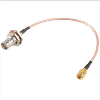 ALLISHOP RF, coaxial koaksialinis kabelis asamblėjos SMA male BNC moterų pertvaros RG316 Koaksialinis Kabelis 15CM
