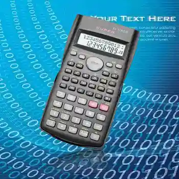 Kišeninių Multi-funkcija 2 Linijos Ekranas Mokslo Skaičiuoklė 82MS-Nešiojamas Daugiafunkcinis Skaičiuoklė Matematikos Mokymas