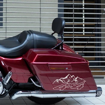 Cool Grafika 4x4 Kalnų Bekelė Mados Vinilo Lipdukai Motociklui Automobilių Lipdukas Automobilio stiliaus
