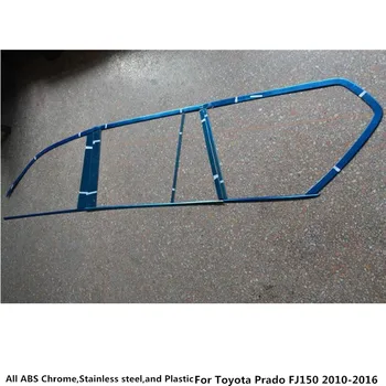Automobilių nerūdijančio plieno, stiklo garnyras ramstis viduriniame stulpelyje juostelės apdaila Toyota Prado FJ150 2010 2011012 2013 m. m. m. 2016 m.