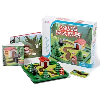 Stalo Žaidimas Iššūkis Tirpalu IQ Mokymo Žaislai klasikinis puzzle Švietimo Montessori Vaikų brinquedos educativo žaidimas