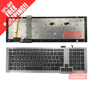 Prekės nauja ASUS G75V G75VW G75VW G75 apšvietimu nešiojamojo kompiuterio klaviatūra SW Švedija