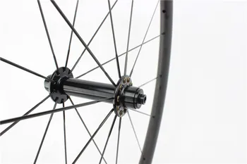 Farsports 30mm, gylis anglies pluošto dviračių ratų 25mm kniedė, skirta tubeless suderinama , ED centrų ir stipinai Sapim ,labai geros kokybės