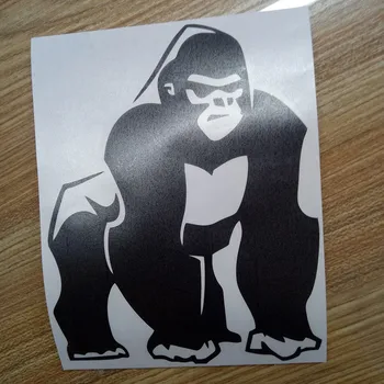 12,5 cm*16,2 cm Gorila Beždžionių, Primatų Dekoro Vinilo Lipdukai Lipdukai