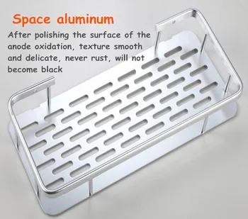 Kosmoso aliuminio vonios kambarys, tualetas aliuminio krepšelį stačiakampio kietas dėklas