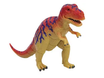 UKENN 4pcs 3D dinozaurai įspūdį kiaušinių 0366S-1 plastikinių dėlionės švietimo žaislas statybos rinkiniai 3d puzzle