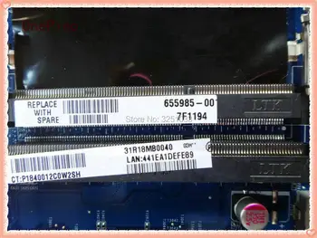 655985-001 654117-001 HP G4, G6, G7 Nešiojamas Plokštė DDR3 DAR18DMB6D0 DAR18DMB6D1 R18D plokštę su cpu I3-370M