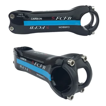 Specialių naujas FCFB FW superlight anglies kamieninių kelių kalnų dviračių kamieninių 70/80/90/100/110/120/130mm raudona skiedra mėlyna