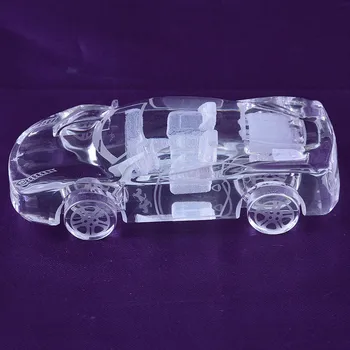 Mados Vestuvių Dekoravimas Didelis K9 Kristalų Automobilio Modelį Figūrėlės Darbalaukio Dekoratyvinis Kristalų Automobilio Modelį Crysta