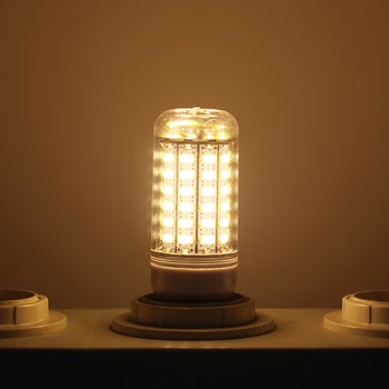 1Pcs Lampada LED Kukurūzų Lemputė E27 69LEDs SMD 5730 lempos 220V Šviestuvo Led Žvakių šviesos Ampulä-Dėmesio centre