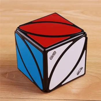 Originalus QiYi Mofangge lvy Lapų, Linija Įspūdį Magic Cube greitis pvc lipdukai pirmą pasukti kubelius švietimo žaislai cubo magico