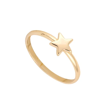 Yiustar yiustar 2016 Naujas Mados Žiedas Mini Mielas Star Uunique Papuošalai Meilės Žiedai Moterų, Mergaičių R223