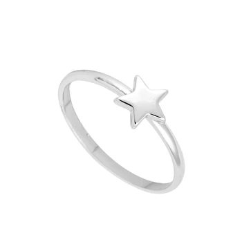 Yiustar yiustar 2016 Naujas Mados Žiedas Mini Mielas Star Uunique Papuošalai Meilės Žiedai Moterų, Mergaičių R223