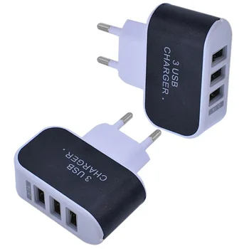 Užkliuvimo 3.1 USB įkroviklis AC adapterio/ įkroviklio (ES kištukas Juodas
