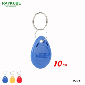 RAYKUBE R-IK1 10vnt/Daug 125Khz RDA Artumo Keyfobs Durų Prieigos Saugumo Durys Klavišą Bule Keyfobs