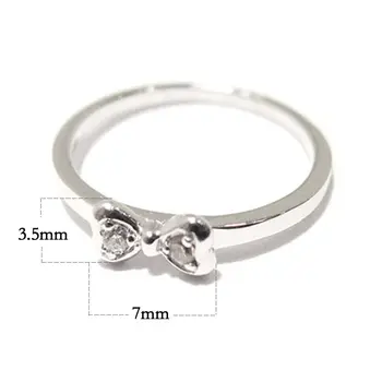 Beadsnice ID28851 krauti žiedus, sidabro derinys midi žiedai rinkiniai 925 sidabro žiedai unikalaus dizaino karka žiedai 3pcs/daug
