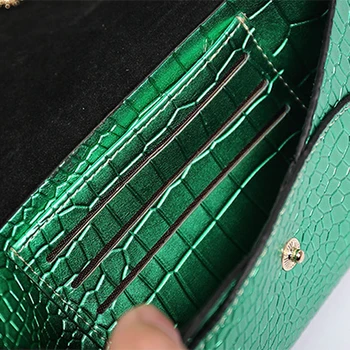 Mados Subtilus Krokodilas Tekstūros Moterų paketas stilių, Sankabos Piniginės kortelės turėtojams motinos Elegantiškas Telefonas Piniginės Mini rankinės