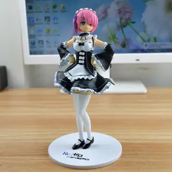 Anime Re: Zero Kara Hajimeru Isekai Seikatsu Ram / Rem Tarnaitė Ver. PVC Pav Kolekcines Modelis Žaislas