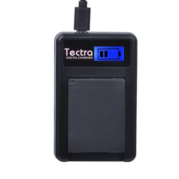Tectra NP-W126 NP W126 LCD, USB Kroviklis Fuji HS50 HS35 HS33 HS30EXR XA1 XE1 X-Pro1 XM1 X-T10 kameros